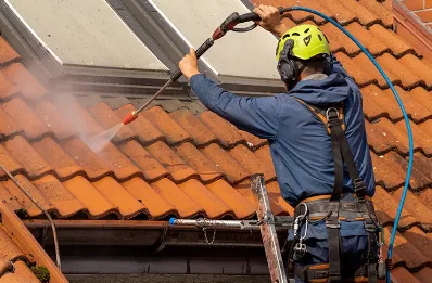 Démoussage et hydrofuge de toiture à Meyreuil
